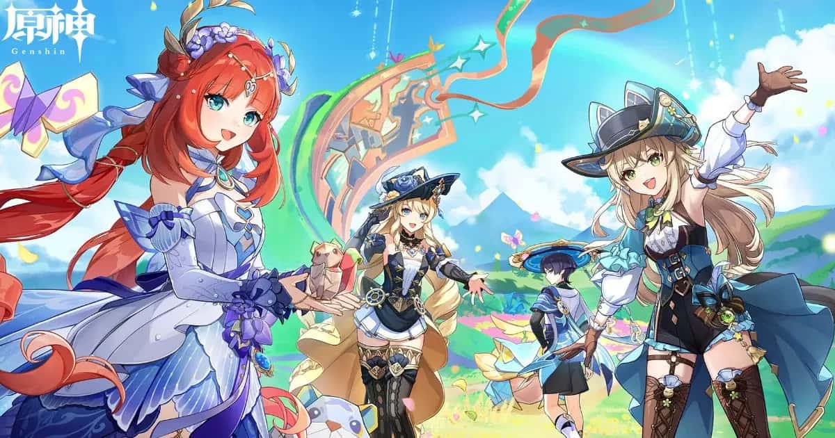  原神同人漫画分享平台全息投影